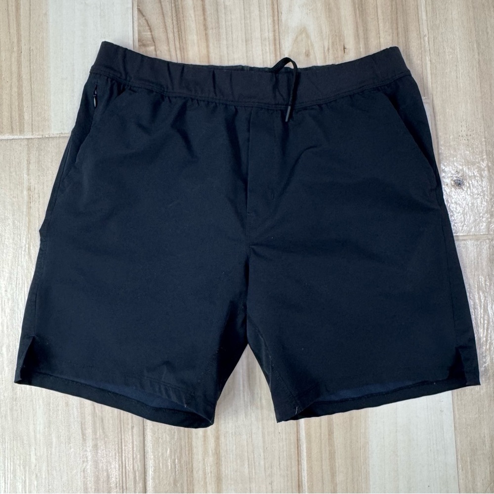 Charcoal Gray Drawstring Shorts